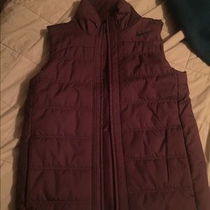 Maroon Nike vest
